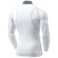 OEM Mens White Long Sleeve Fitness Compression Baselayer Sports Running Gym Slim Fit T-Shirts